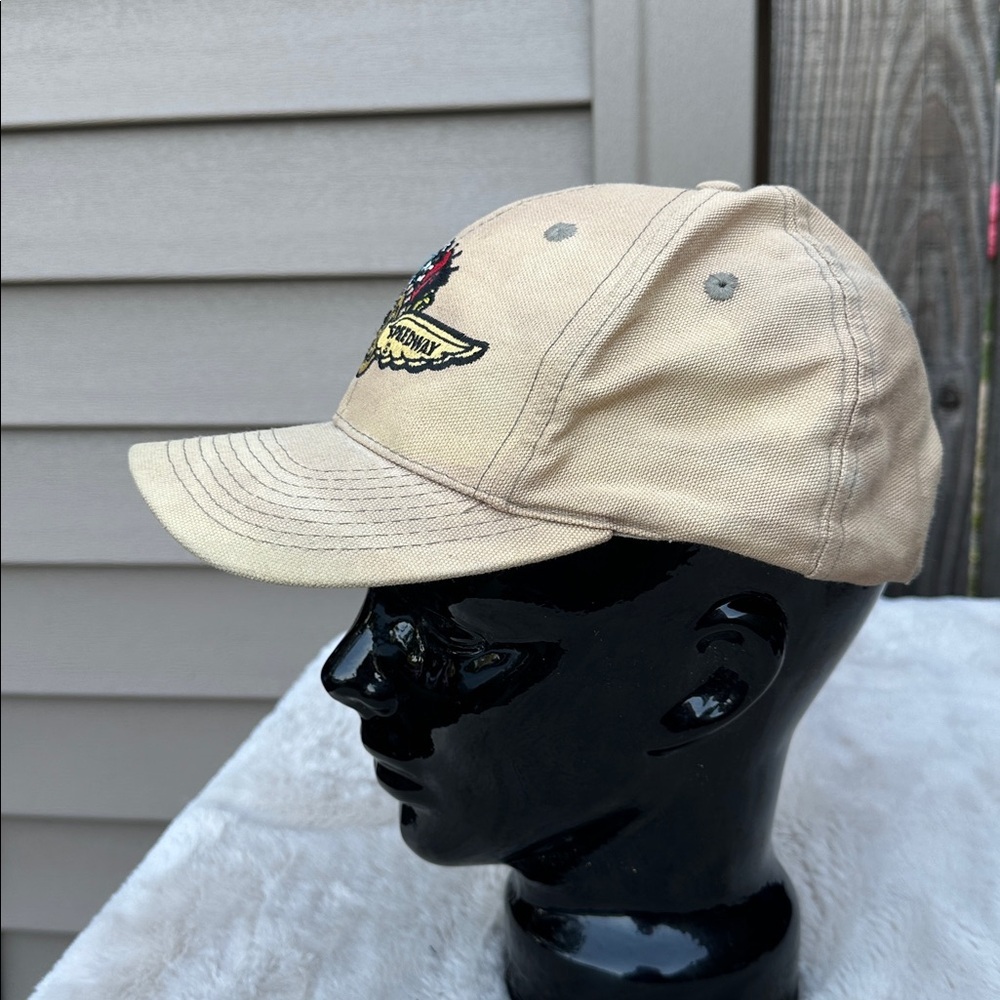 Vintage INDIANAPOLIS MOTOR SPEEDWAY Hat World Racing - Picture 2 of 7